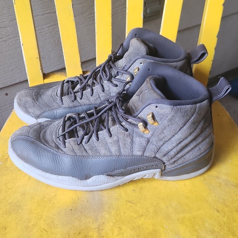 Authentic Air Jordan 12 Retro Wolf Grey 13